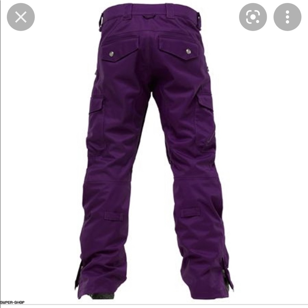 NOT FOR SALE - Hoping to find these to purchase. Burton Lucky snowboard pants.